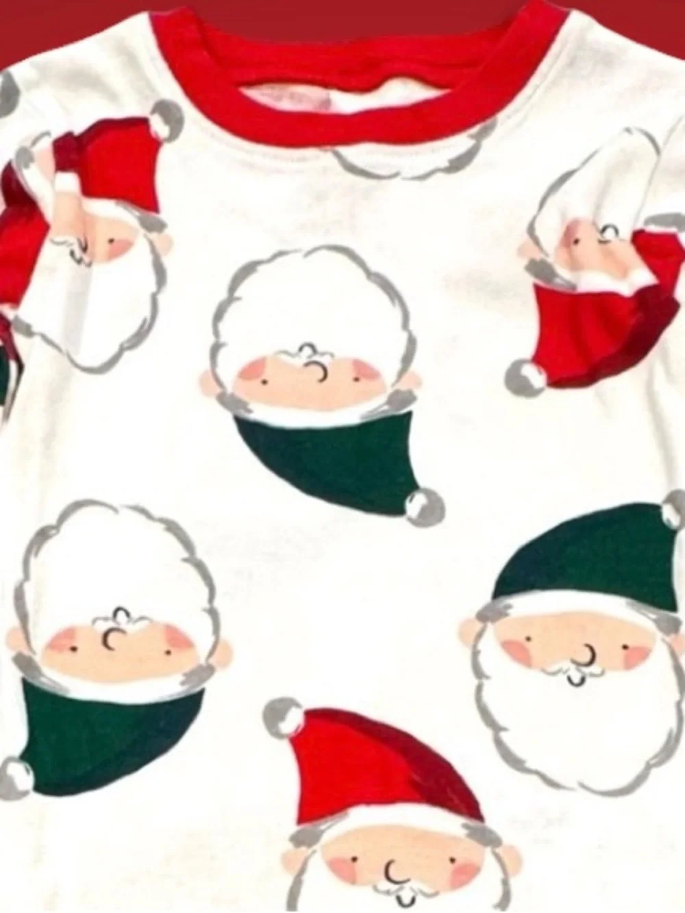 NWOT Carter's 2-Piece Santa Snug Fit Cotton Pajamas Set Size 3T